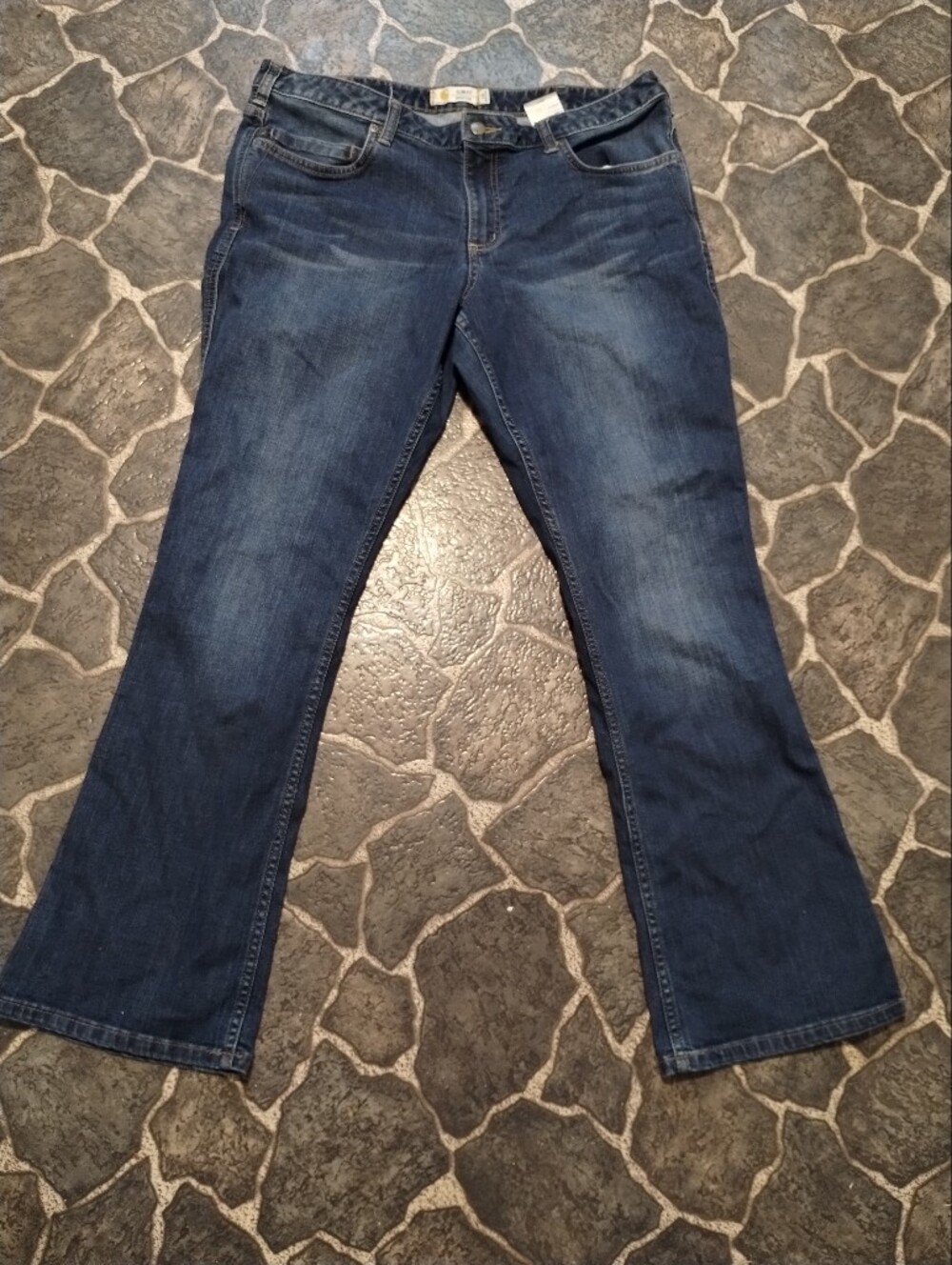 Carhartt women's Layton Slim Fit Bootcut Jeans plus size 18